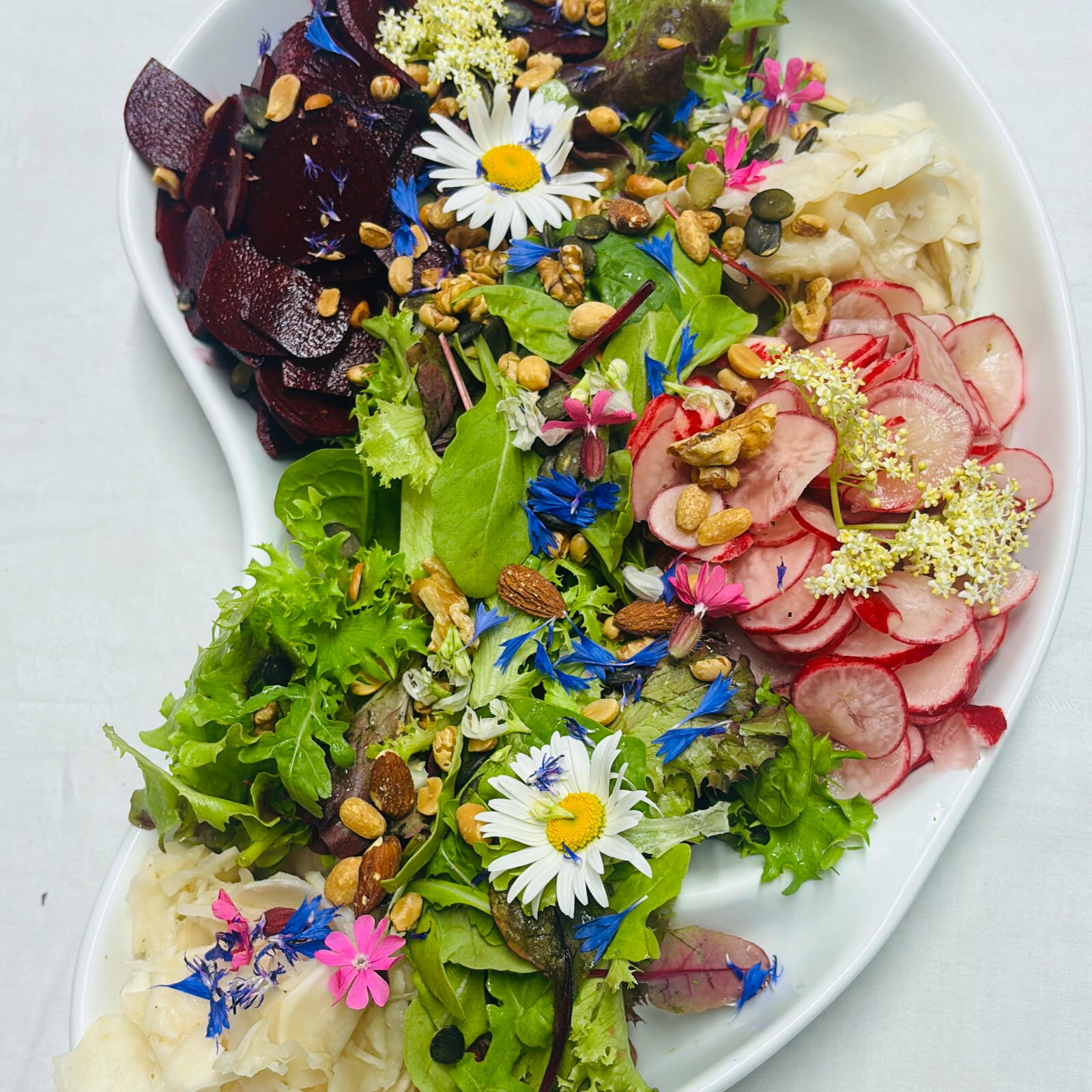 A colourful seasonal salad from Judith Eichler's current portfolio